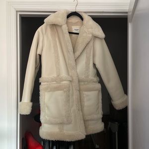 Leather and Fur Abercrombie winter jacket